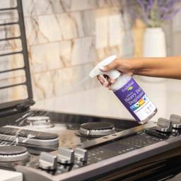 Truly Free Home Heavy Duty Degreaser: dissolves the toughest oil, grease and grime messes with minimum effort.